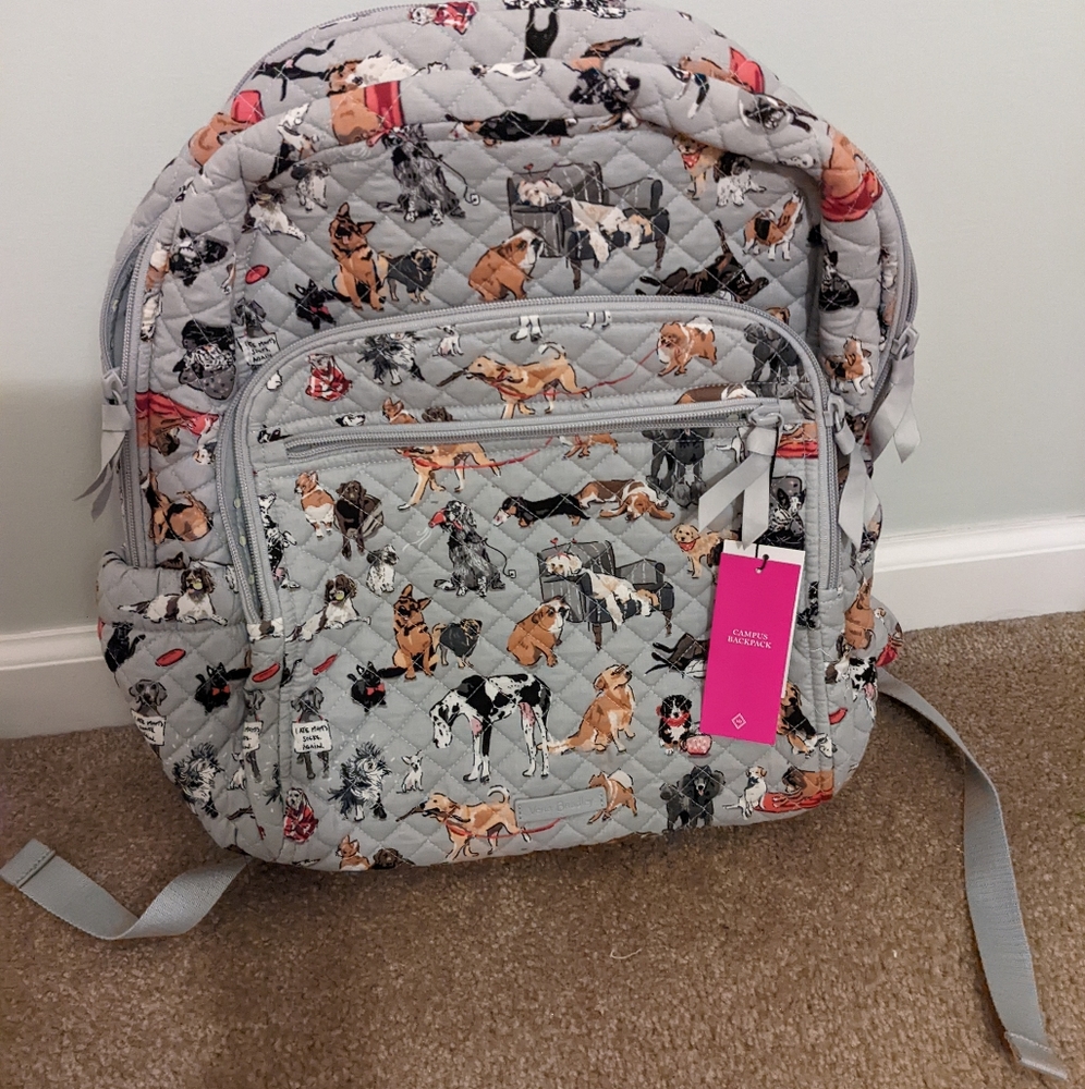 Vera Bradley Best In Show Campus Backpack NWT
